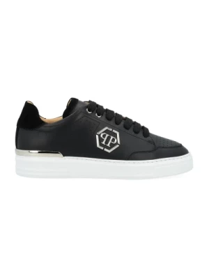 Czarny skórzany sneaker Lo-Top Philipp Plein