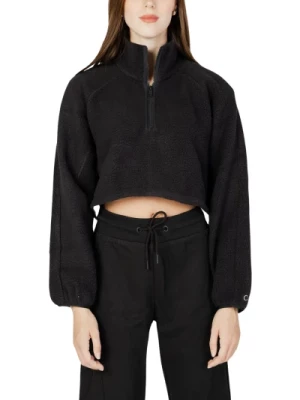 Czarny Sportowy Sweter dla Kobiet Calvin Klein
