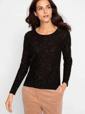 Czarny sweter damski Eva - Party Lounge Olsen