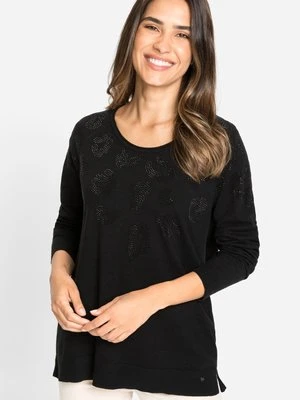 Czarny sweter damski Henny - Festive Spirit Olsen