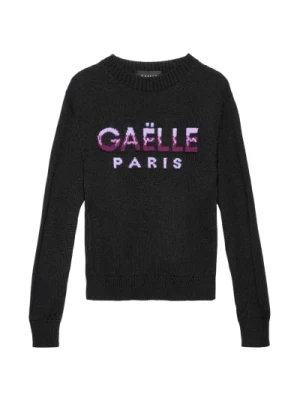 Czarny Sweter Gaelle Gaëlle Paris