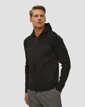 Czarny Sweter Rozpinany Z Kapturem Męski Unity Original Chris