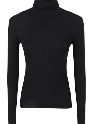 Czarny Sweter z Wzorem dla Kobiet P.a.r.o.s.h.