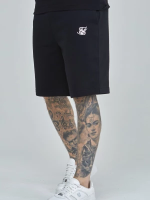 Czarny szort męski Essential z polaru SikSilk