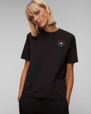 Czarny T-shirt Damski Adidas By Stella Mccartney