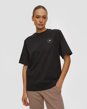 Czarny T-shirt Damski Adidas By Stella Mccartney Asmc