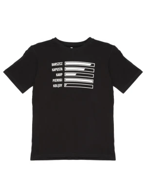 Czarny t-shirt dla chłopaka ŚWIĘTA Reporter