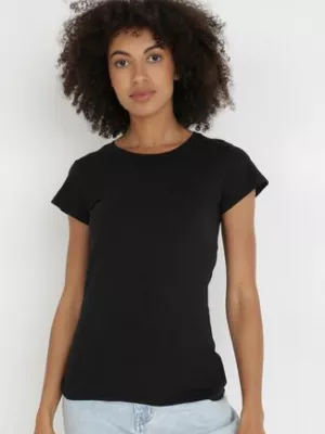 Czarny T-shirt Gathanthei glo-story