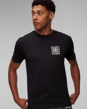Czarny T-shirt Męski Billabong Cg Horizon Ss