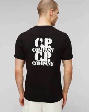 Czarny T-shirt męski C.P. Company CP Company
