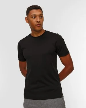 Czarny T-shirt męski Gran Sasso