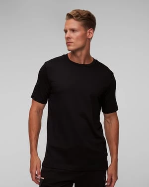 Czarny T-shirt Męski Hugo Boss H-thompson