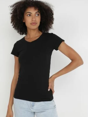 Czarny T-shirt Nysalphia glo-story