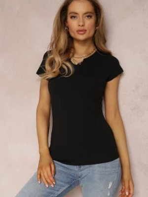 Czarny T-shirt Petomeine glo-story