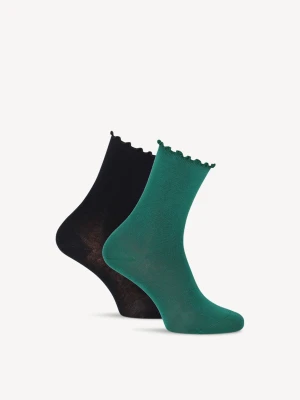 Skarpetki, zestaw 2 par czarny - TAMARIS