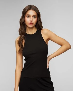 Czarny top damski Allude