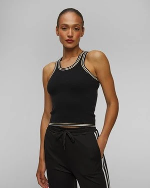 Czarny top damski The Upside Mimi Knit Tank