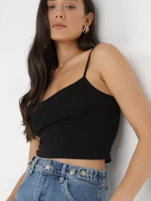 Czarny Top Haidithoe glo-story