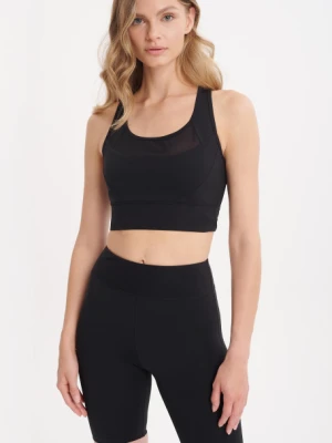 Czarny top na ramiączkach Greenpoint