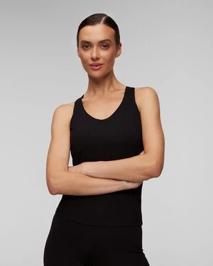 Czarny top sportowy damski Deha