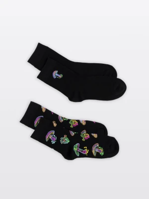 Czarny zestaw skarpet 2-PAK Reporter