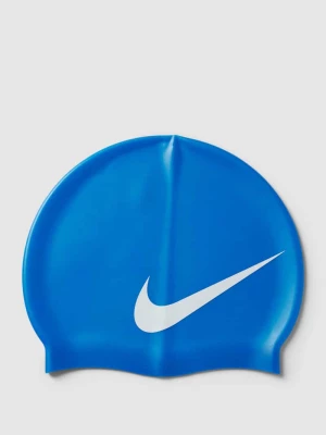 Czepek kąpielowy z nadrukiem z logo model ‘BIG SWOOSH CAP’ Nike