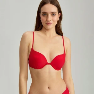 Czerwona góra od kostiumu z marszczeniami House