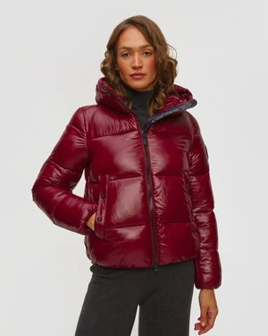 Czerwona Kurtka Damska Save The Duck Biddy