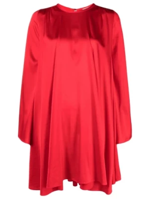 Czerwona Mini Sukienka Forte Forte
