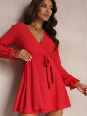 Czerwona Sukienka Parthameia j studio