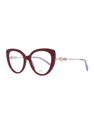 Czerwone Okulary Optyczne Cat Eye Emilio Pucci