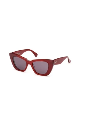Czerwone Okulary Przeciwsłoneczne Glimpse5 Max Mara