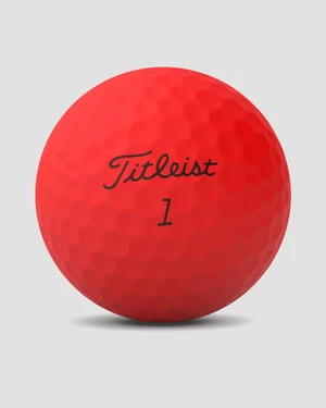 Czerwone Piłki Golfowe Titleist New 2024 Trufeel 12 Sztuk