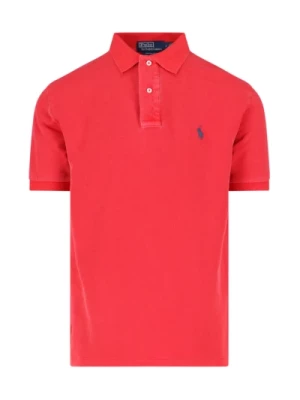 Czerwone Polo Ralph Lauren T-shirty i Pola Ralph Lauren