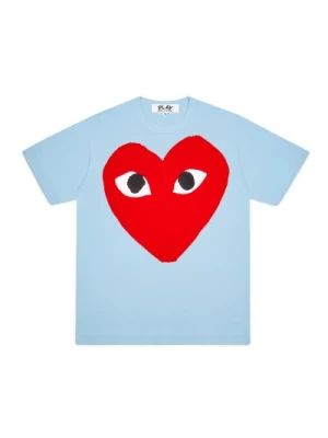 Czerwone Serce T-shirt Comme des Garçons Play