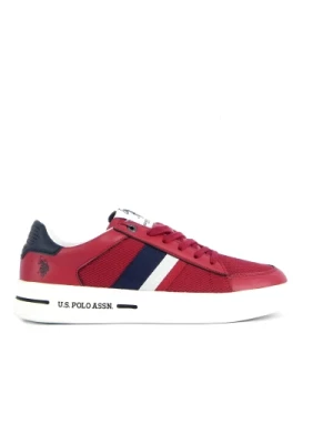 Czerwone Sneakersy U.s. Polo Assn.