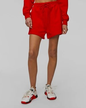 Czerwone Spodenki Damskie Adidas By Stella Mccartney Terry