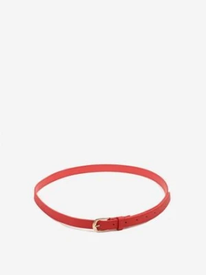 Czerwony Cienki Pasek z Klamrą w Klasycznym Stylu Revariene jordan