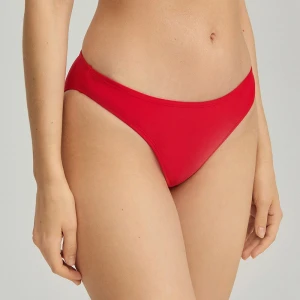 Czerwony dół od kostiumu z gładkiej dzianiny House