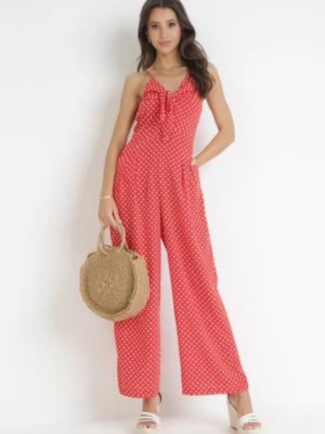 Czerwony Kombinezon Delessa rosa