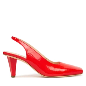 Czółenka AGL Celia Sling B D279003PCPLUME0377 Pomarańczowy