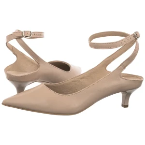 Czółenka Beżowe B4EU5_T_ _6NL (RY1278-b) Ryłko