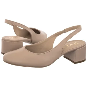 Czółenka Beżowe D4EY8_T_ _6NL (RY1330-a) Ryłko