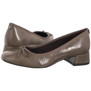 Czółenka Beżowe Lakierowane 1-22301-43 341 Taupe (TM554-a) Tamaris