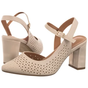 Czółenka Beżowe SK 447 (SL597-a) Sergio Leone