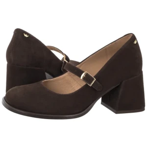 Czółenka Brązowe 35161-62 (WO373-a) Wojas