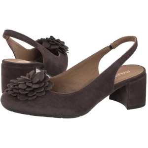 Czółenka Brązowe A5EY1___ _3FV (RY1290-a) Ryłko