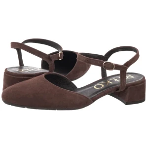 Czółenka Brązowy D3EY5___ _3TIF (RY1262-a) Ryłko