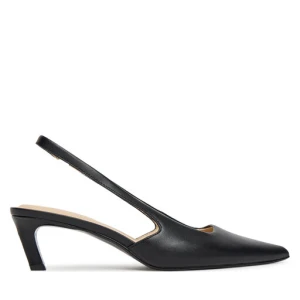 Czółenka Calvin Klein Ess Kitten Heel Sling Back HW0HW02641 Czarny