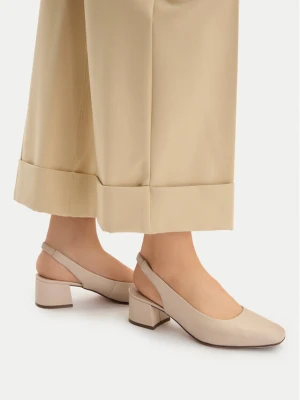 Czółenka Caprice 9-29500-42 Beżowy